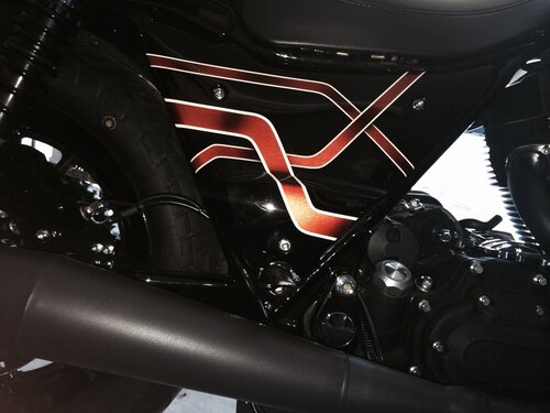 FXR DIVISION "ST" FXR SIDE COVERS W/ HARDWARE- SCALLOPED