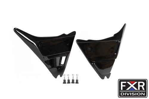 FXR DIVISION "ST" FXR SIDE COVERS W/ HARDWARE- SCALLOPED