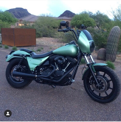 FXR DIVISION "ST" FXR SIDE COVERS W/ HARDWARE- SCALLOPED