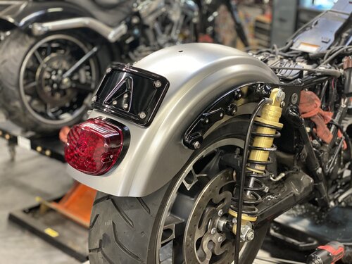 FXR DIVISION REAR SPORT FENDER 09'+ TOURING MODELS