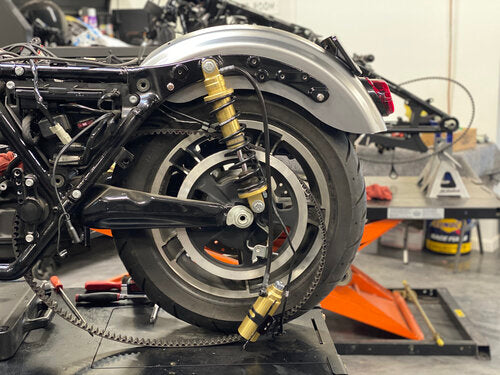 FXR DIVISION REAR SPORT FENDER 09'+ TOURING MODELS
