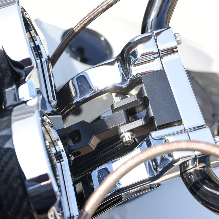 THRASHIN SUPPLY OG RISER GAUGE RELOCATION BRACKET