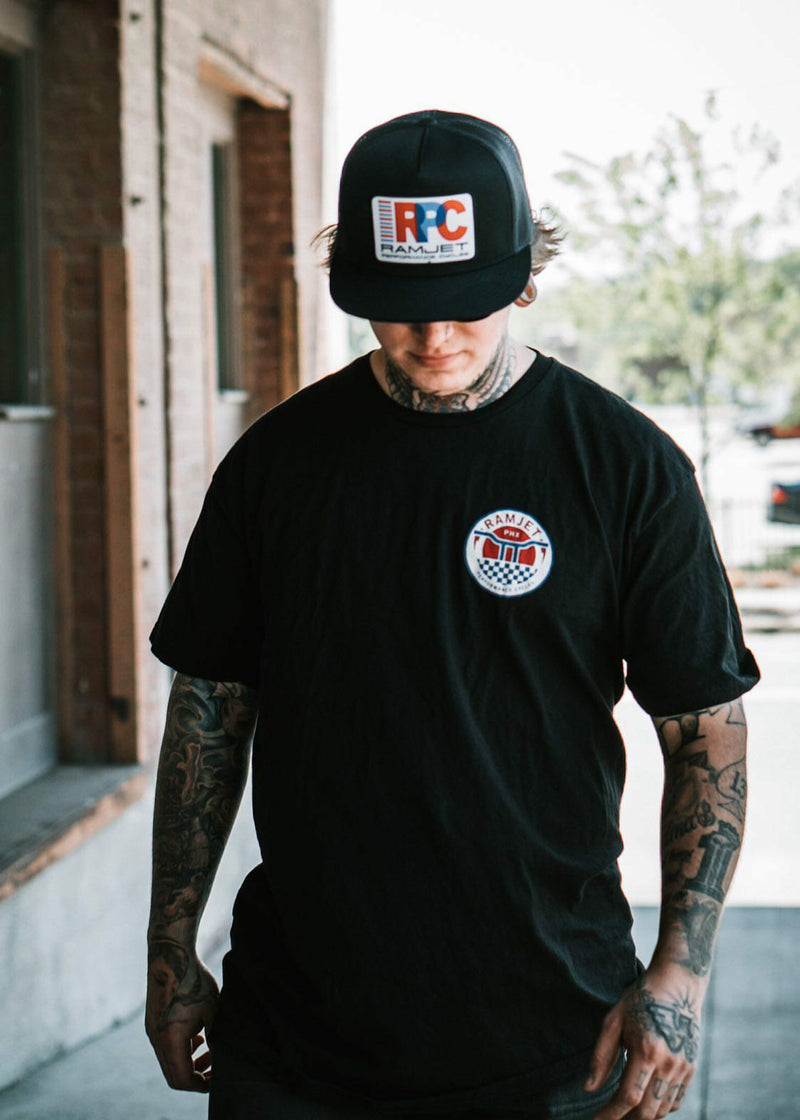 RAMJET RACING RPC (WHITE) TRUCKER SNAPBACK ROYAL BLUE/WHITE