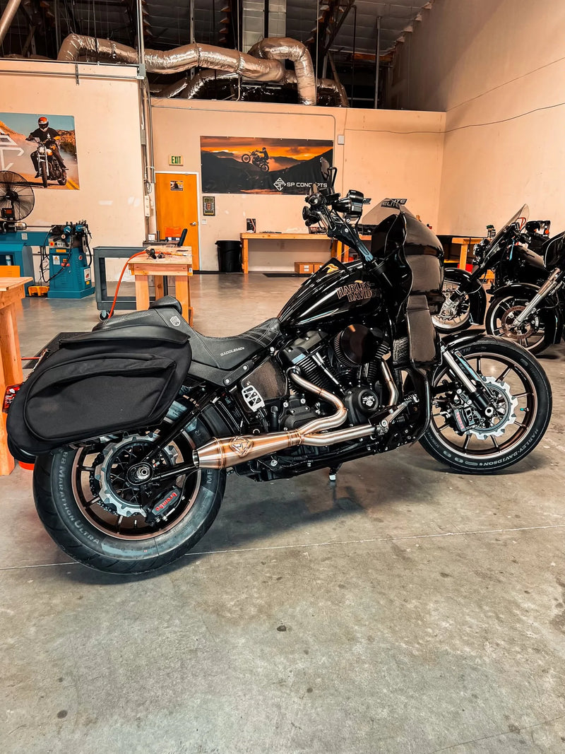 SP CONCEPTS M8 SOFTAIL EXHAUST- BIG BORE 4.5