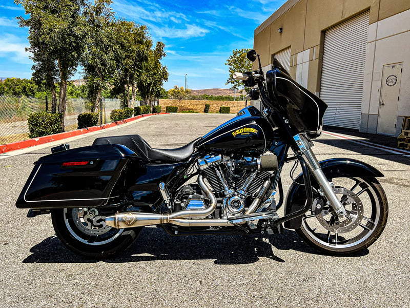 SP CONCEPTS M8 BAGGER 2017+ EXHAUST- BIG BORE 4.5"