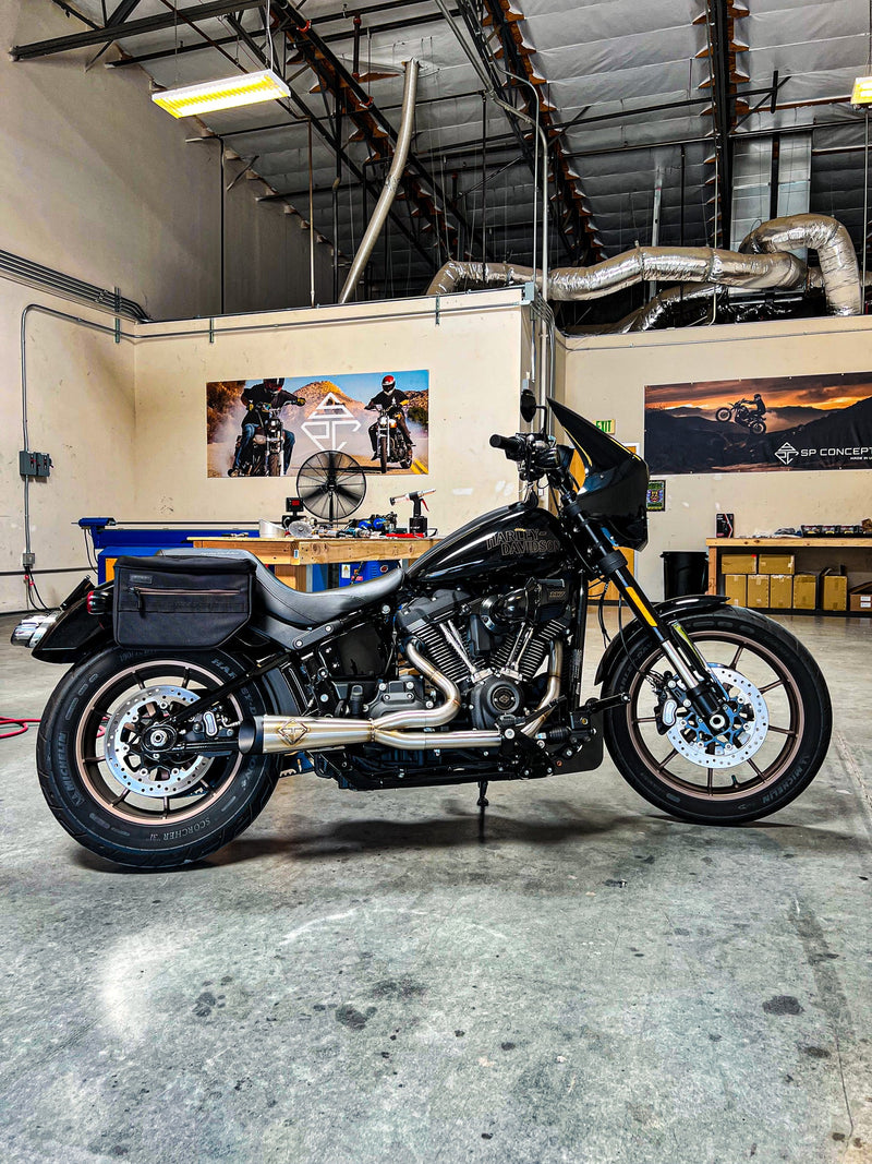 SP CONCEPTS M8 SOFTAIL EXHAUST- CUTBACK