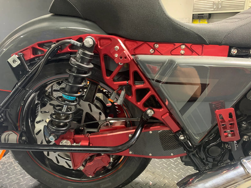 TRASK PERFORMANCE BILLET ALLUMINUM RACE REAR FRAME TAIL SECTION