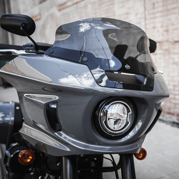 ローライダーST Klock Werks スモークカウル　6インチ KLOCKWERKS FLARE WINDSHIELD FOR LOW RIDER ST MODEL 6