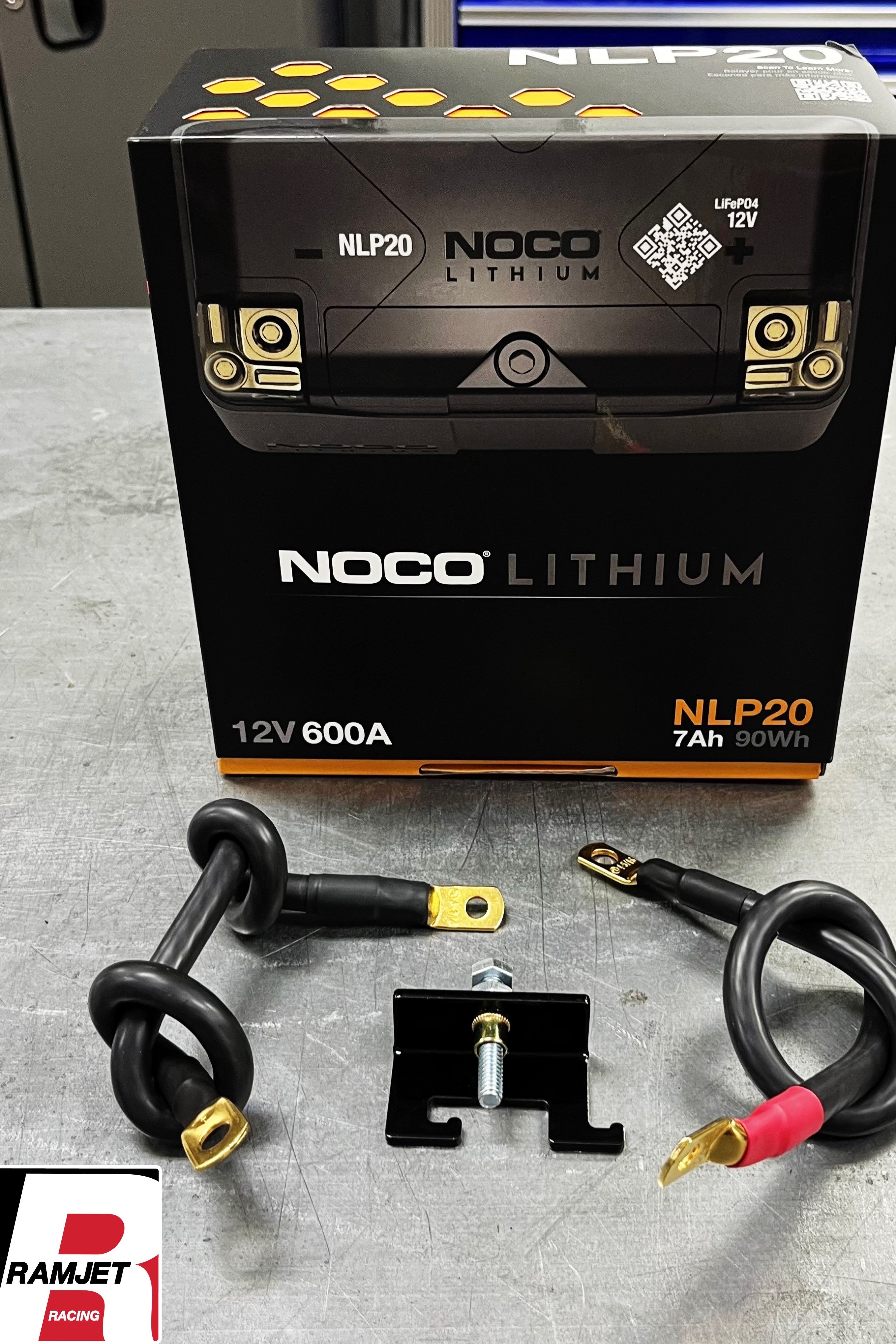 FXR BATTERY CABLE KIT (FOR NOCO OR 20L BATTERIES) — Ramjet Racing