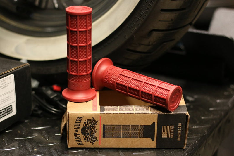 ODI HART LUCK FULL WAFFLE GRIPS 1"