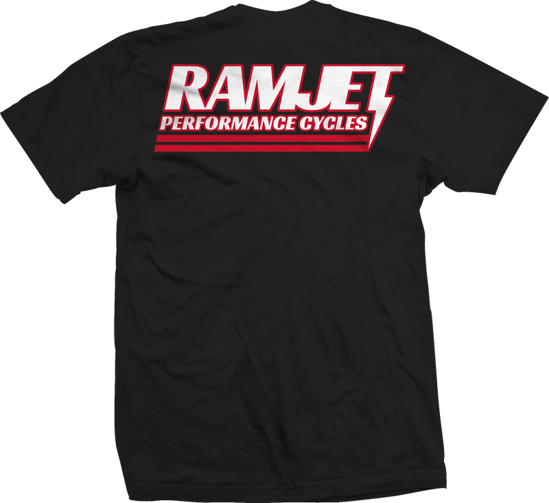 RAMJET RACING RED BOLT SHORT SLEEVE TEE (MORE COLORS)