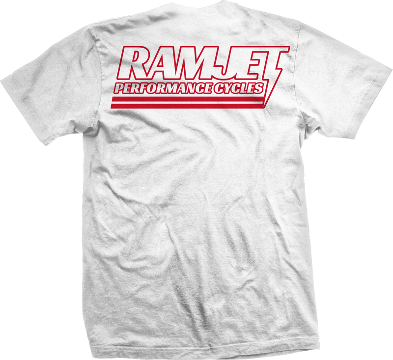 RAMJET RACING RED BOLT SHORT SLEEVE TEE (MORE COLORS)