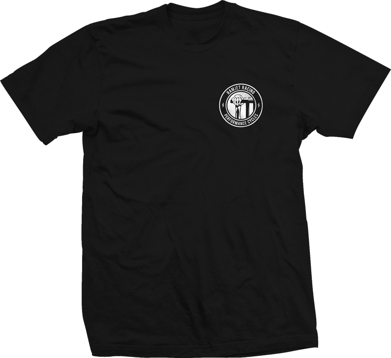 Ramjet Racing Full-Throttle Black T-Shirt