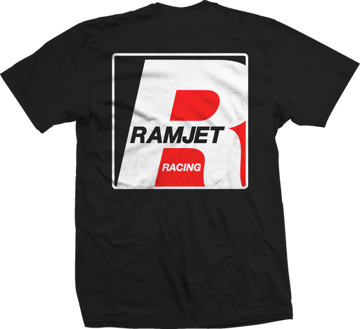 RAMJET CLASSIC LOGO T-SHIRT RED/WHT