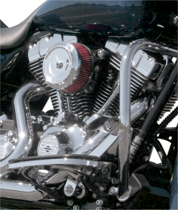 S&S STEALTH AIR CLEANER COVER - BOB DISH
