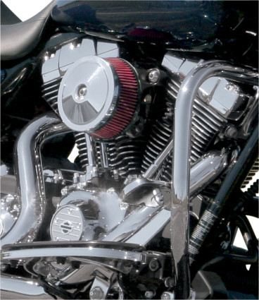 S&S STEALTH AIR CLEANER COVER - BOB DOMED