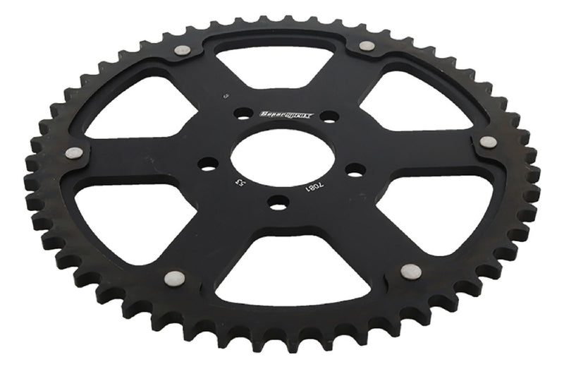 SUPERSPROX REAR SPROCKET - BLACK OR SILVER