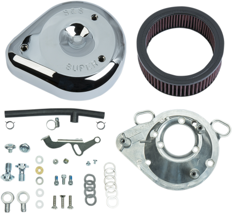 S&S TEAR DROP AIR CLEANER - CHROME
