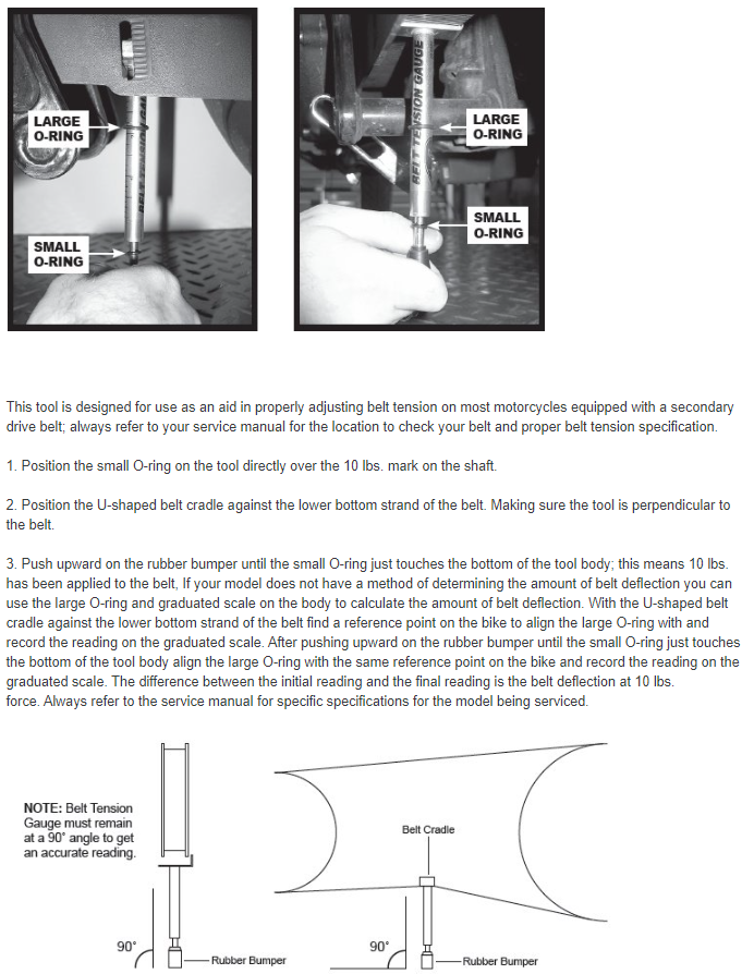 BELT TENSION GAUGE