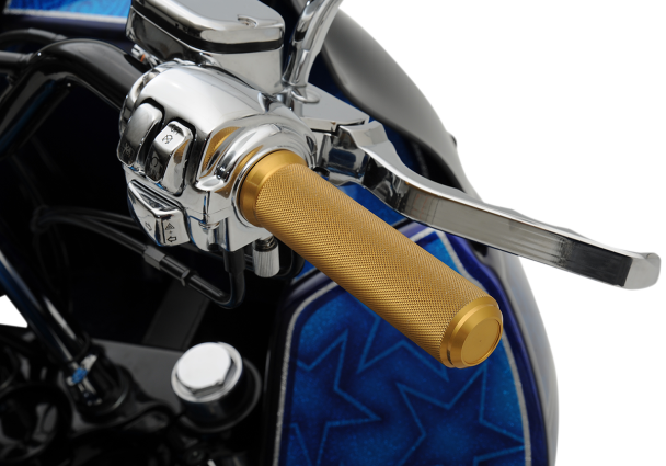 SPEED MERCHANT KNURLED ALUMINUM GRIPS (MORE COLOR OPTIONS)