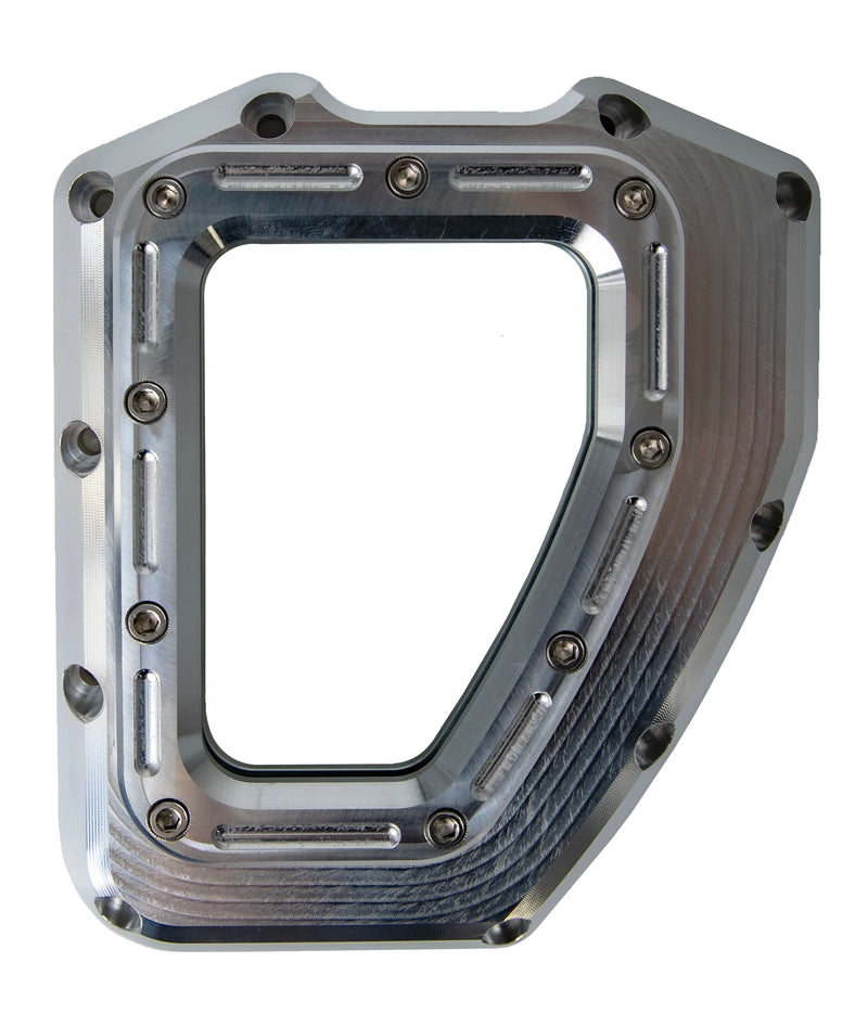 TRASK PERFORMANCE ASSAULT SERIES CAM COVER WITH WINDOW (TWIN-CAM)