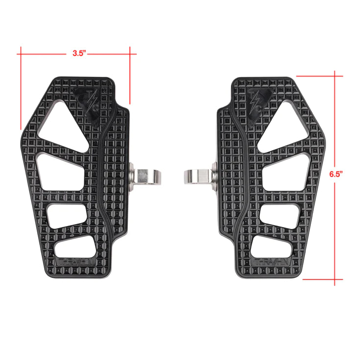 THRASHIN SUPPLY MINI APEX FLOORBOARDS (DYNA/FXR/XL/M8 SOFTAIL)
