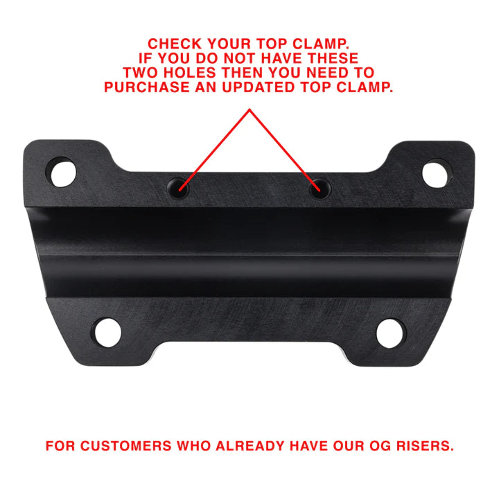 THRASHIN SUPPLY "UPDATED" OG RISER TOP CLAMP