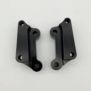 Set of brake mounts