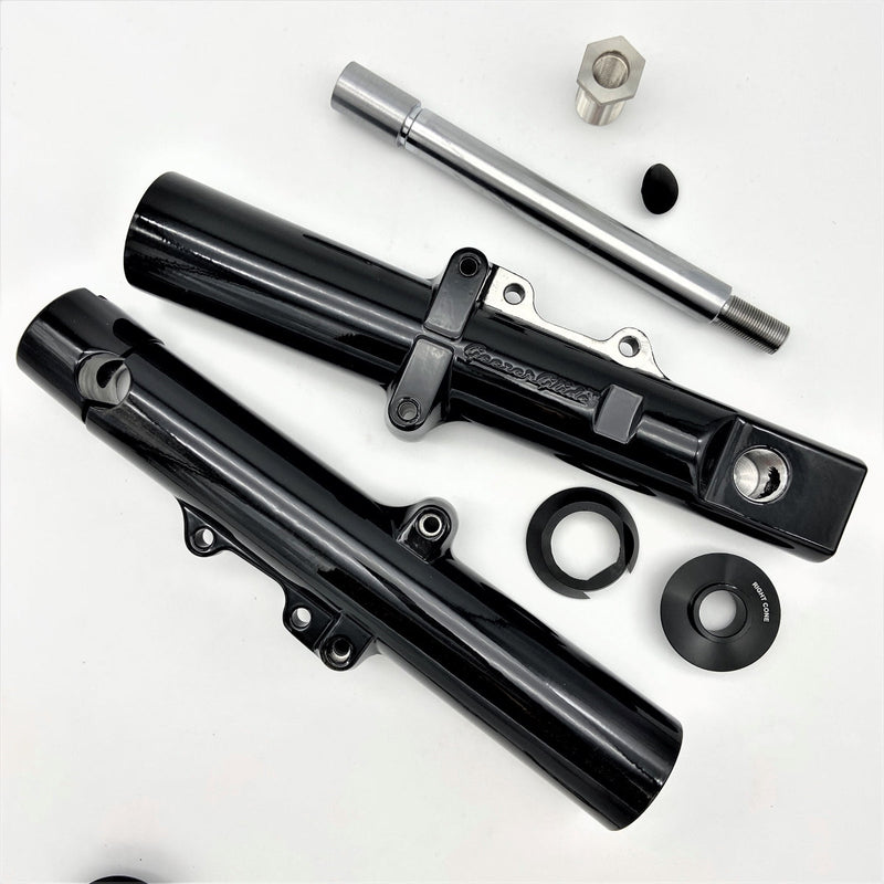 GEEZER ENGINEERING 49MM FORK CONVERSION FOR 2014 & LATER TOURING STYLE FENDER