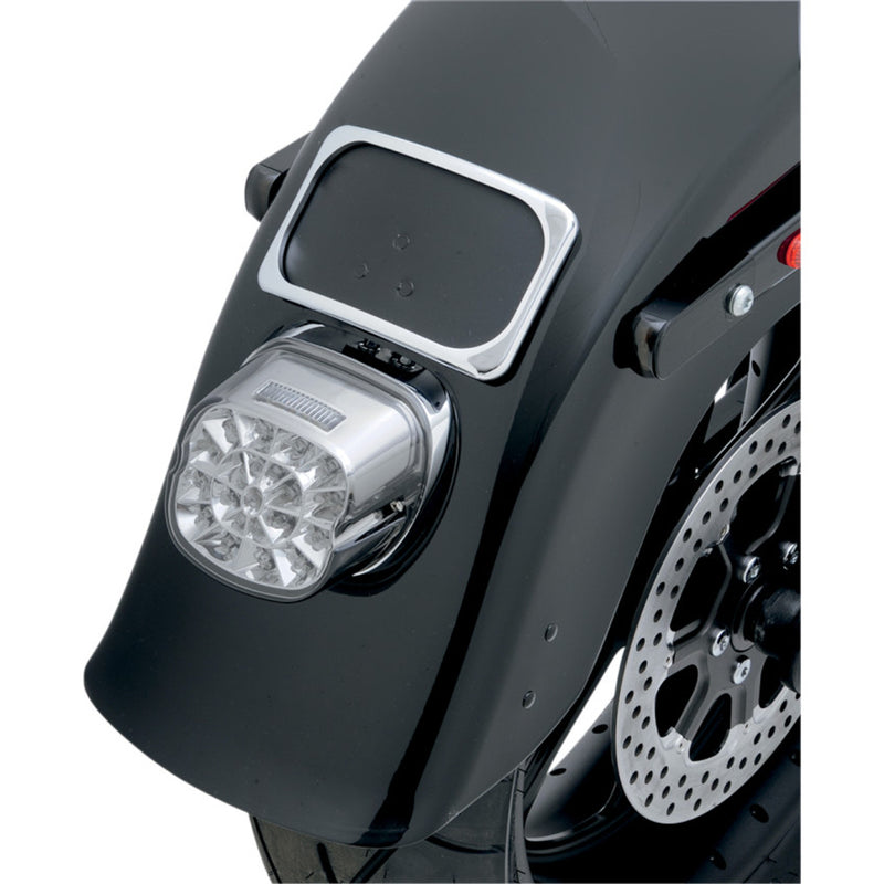 SMALL RADIUS LICENSE PLATE MOUNT