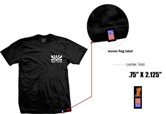RAMJET RACING RED BOLT SHORT SLEEVE TEE (MORE COLORS)