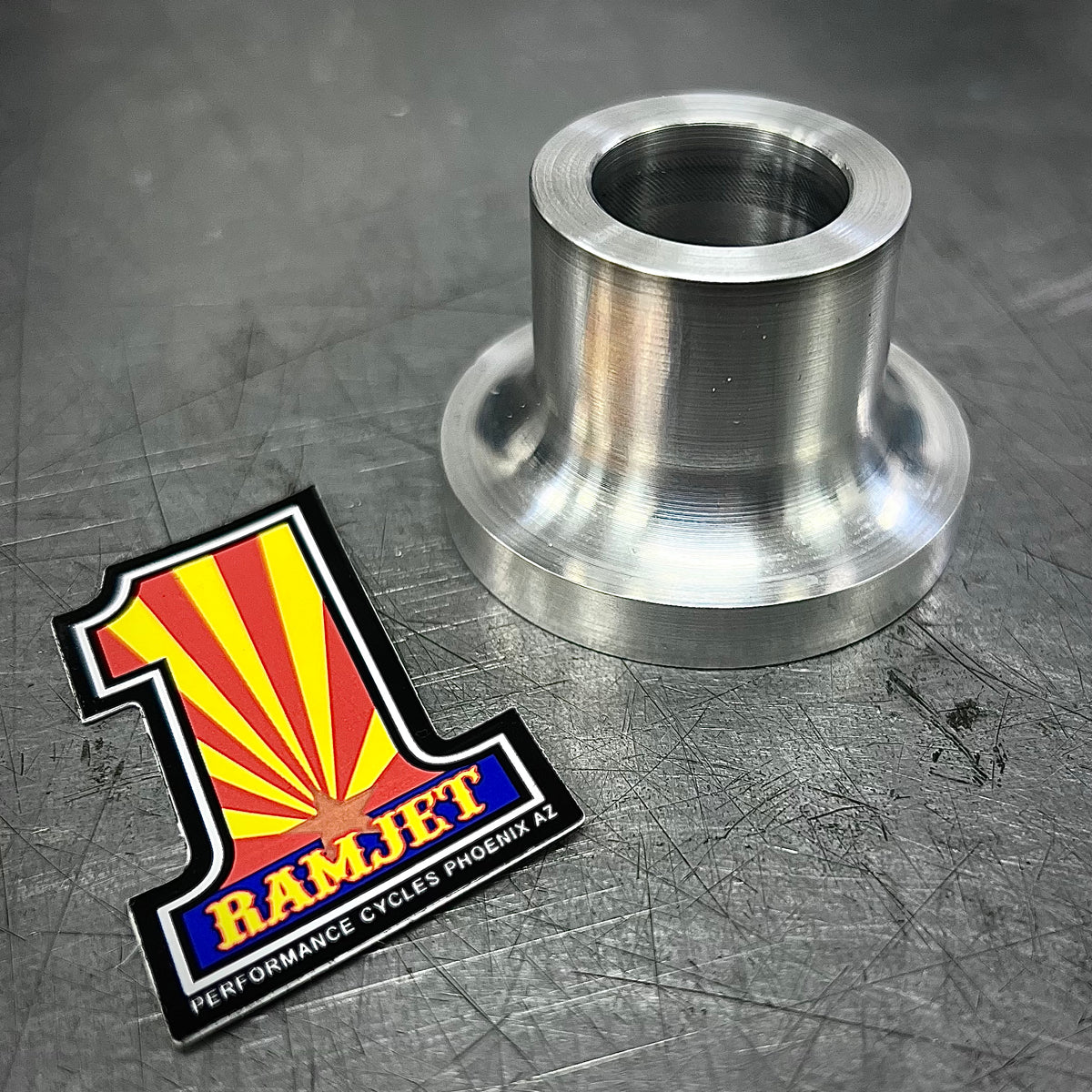FXR upgraded rear left side axle spacer — Ramjet Racing