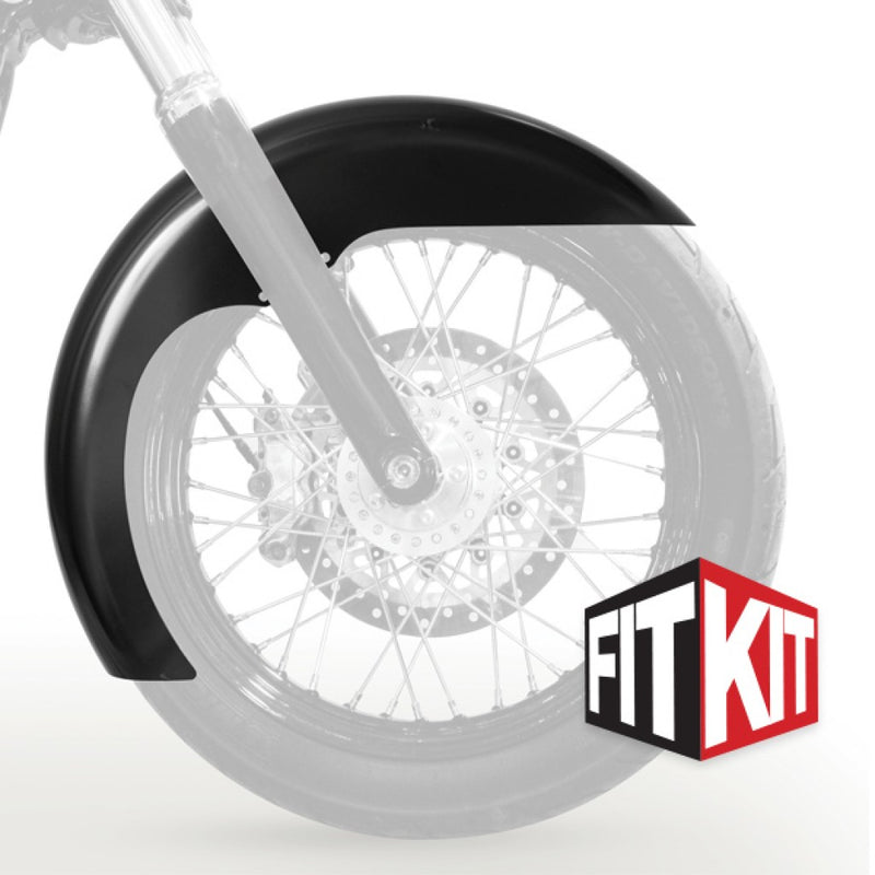 KLOCKWERKS 19" FRONT FENDER FIT KITS FOR H-D 06-17 DYNAS & 2018 SOFTAIL STREET BOB