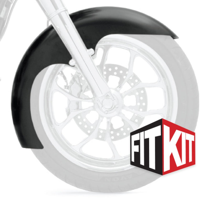 KLOCKWERKS TIRE HUGGER FRONT FENDER FIT KIT FOR H-D 14+ TOURING MODELS