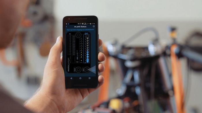 MOTO GADGET MO. UNIT BLUE
