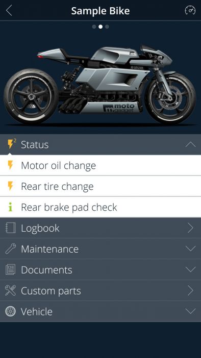 MOTO GADGET MO. UNIT BLUE