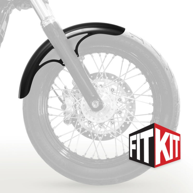 KLOCKWERKS 19" FRONT FENDER FIT KITS FOR H-D 06-17 DYNAS & 2018 SOFTAIL STREET BOB