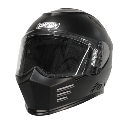 full face simpson motorcycle helmets Simpson Ghost Bandit Helmet Gloss Black / XL