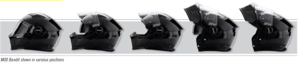 SIMPSON MOD BANDIT MOTORCYCLE HELMET