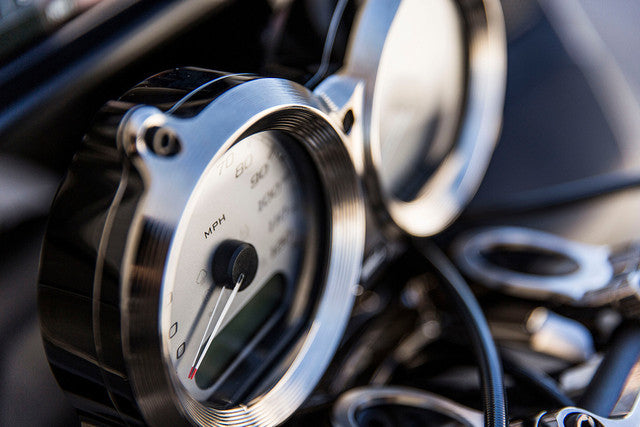 ROLAND SANDS SECTOR GAUGE RELOCATION KIT FOR HARLEY-DAVIDSON ROAD GLIDE