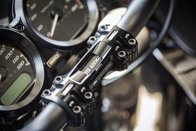 ROLAND SANDS SECTOR GAUGE RELOCATION KIT FOR HARLEY-DAVIDSON ROAD GLIDE