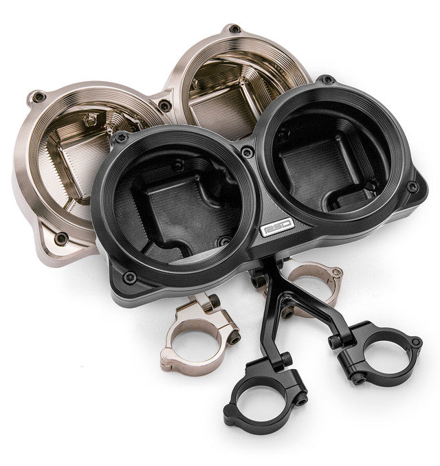ROLAND SANDS SECTOR GAUGE RELOCATION KIT FOR HARLEY-DAVIDSON ROAD GLIDE