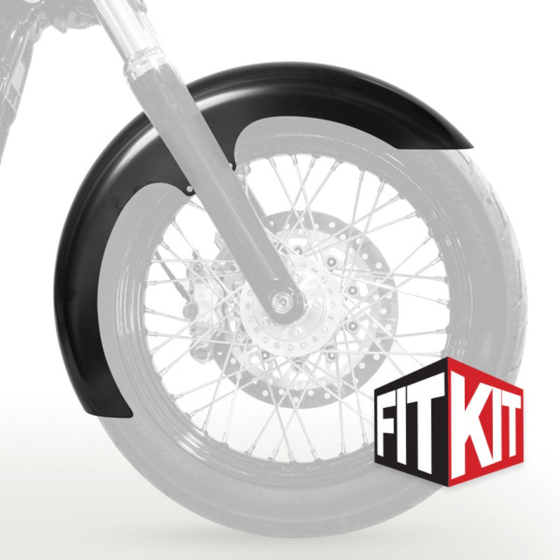 KLOCKWERKS 19" FRONT FENDER FIT KITS FOR H-D 06-17 DYNAS & 2018 SOFTAIL STREET BOB