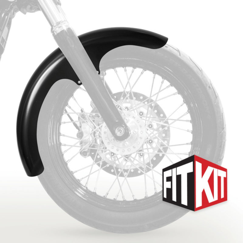 KLOCKWERKS 19" FRONT FENDER FIT KITS FOR H-D 06-17 DYNAS & 2018 SOFTAIL STREET BOB