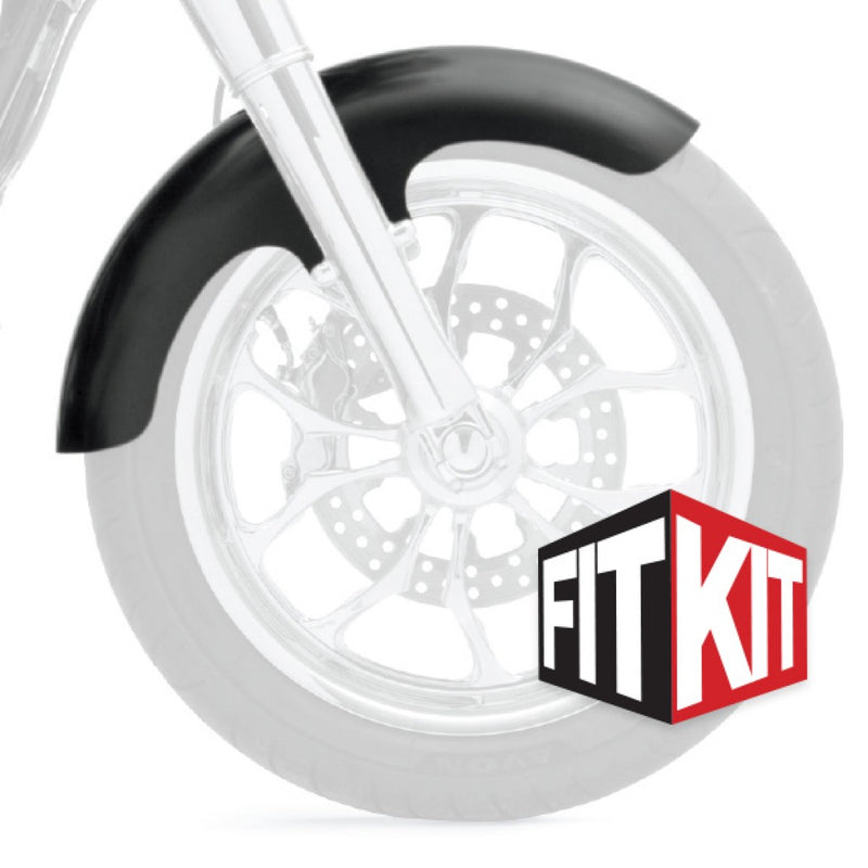 KLOCKWERKS TIRE HUGGER FRONT FENDER FIT KIT FOR H-D 14+ TOURING MODELS