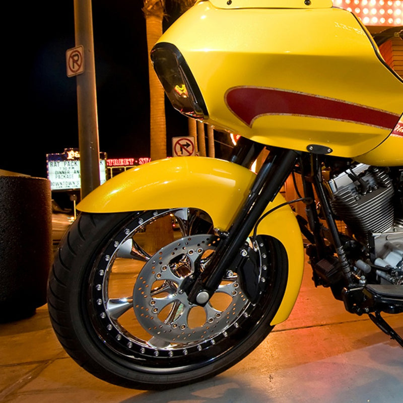 KLOCKWERKS TIRE HUGGER FRONT FENDERS FOR H-D 83-13 TOURING MODELS