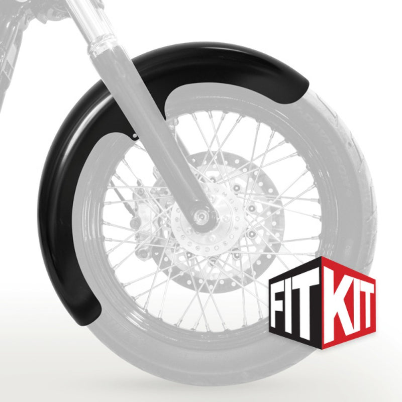 KLOCKWERKS 19" FRONT FENDER FIT KITS FOR H-D 06-17 DYNAS & 2018 SOFTAIL STREET BOB